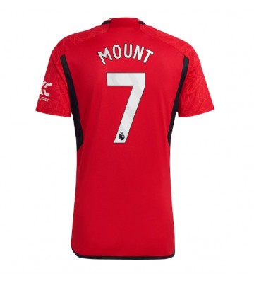 Manchester United Mason Mount #7 Primera Equipación 2023-24 Manga Corta